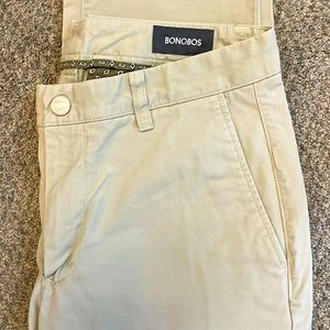 Bonobos Slim Khaki pants 31x30